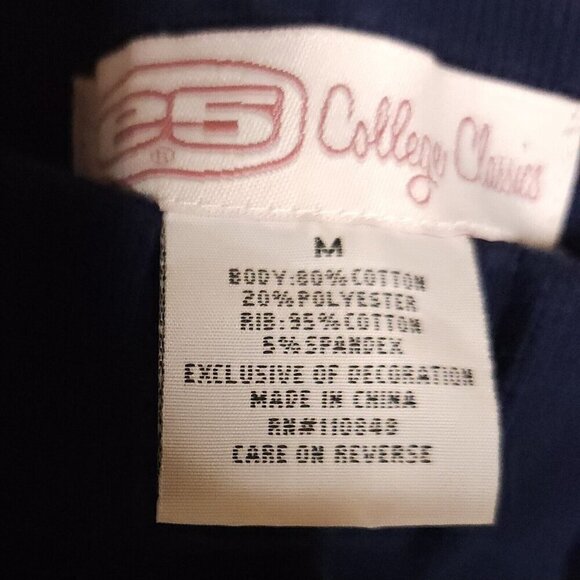 Penn State University Navy Blue Capri Sweatpants By E5 Medium - Picture 9 of 9